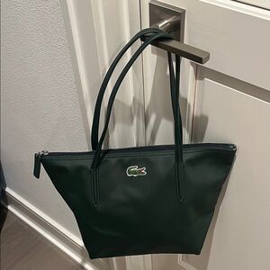 Lacoste Dark Green Women's Tote Bag